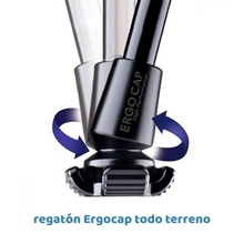 Cargar imagen en el visor de la galería, Muleta Canadiense Ergobaum Adulto - Black Mamba (Fibra de Carbono)