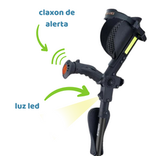 Cargar imagen en el visor de la galería, Muleta Canadiense Ergobaum Adulto - Black Mamba (Fibra de Carbono)