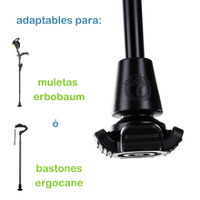Cargar imagen en el visor de la galería, Regatón Ergocap - para muleta Ergobaum (High Performance) 1 Pza