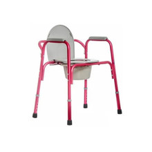 Cargar imagen en el visor de la galería, Silla Comodo Basica (Rosa Metalico)