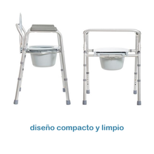 Cargar imagen en el visor de la galería, Silla Comodo Basica (Gris Mate)