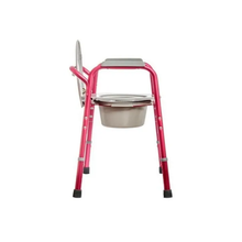 Cargar imagen en el visor de la galería, Silla Comodo Basica (Rosa Metalico)