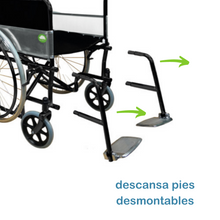 Cargar imagen en el visor de la galería, Silla de Ruedas 18" Plegable