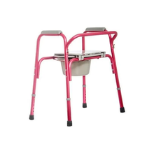 Cargar imagen en el visor de la galería, Silla Comodo Basica (Rosa Metalico)