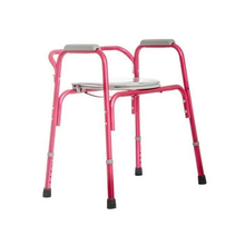 Cargar imagen en el visor de la galería, Silla Comodo Basica (Rosa Metalico)