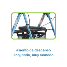 Cargar imagen en el visor de la galería, Andadera Rollator Plegoo (Ultraligera)
