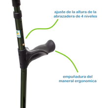 Cargar imagen en el visor de la galería, Muletas Canadienses de Lujo