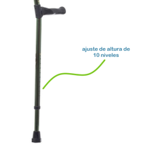 Cargar imagen en el visor de la galería, Muletas Canadienses de Lujo